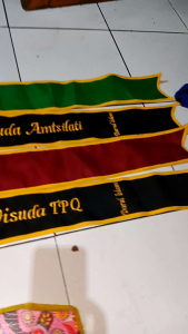 selempang wisuda anak Tk/paud gratis bordir nama anak/nama sekolah