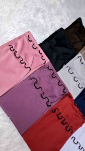HANDSOCK JEMPOL CURLY / MANSET KRIWIL LIS LAYER HITAM