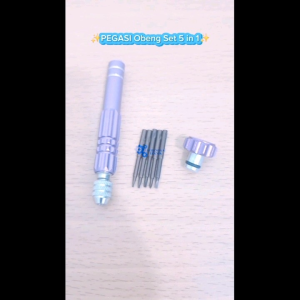PEGASI Obeng Set 5 in 1 Reparasi Smartphone Maintenance Tools - T-JC501 - Multi-Color