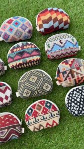 กระเป๋าสตางค์ผ้าทอ 🌿ใส่บัตร ใส่เหรียญ มีหลายลายให้เลือก จุของได้เยอะ  กระเป๋าของฝาก ของแจก