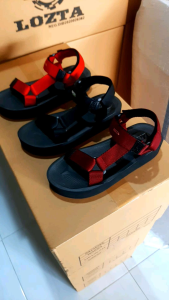 Sendal Gunung Wanita Kekinian Lozta Eva Full Karet Outsol Tebal 5cm