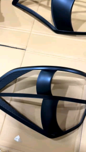 Paket Garnish Lampu Depan Belakang Ertiga Lama 2011 2013 2014 2016 2017 Hitam Chrome .