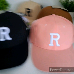 COD - New Produk Topi Baseball Logo R Pria Snapback Distro Golf Caps Casual Gaul Import Luar Negri Korean Style Keren Bahan Tebal Polos Fashion Cowok Korea Kekinian Viral Terbaru Snap Back Sport Outdoor Anti Panas Matahari