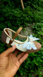 khainuna.flatshoes kaca pita kerajinan tangan 22-25 26-30