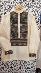 Premium Barong Tagalog Men’s Wear Modern (Nelson Green)