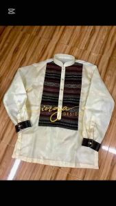 Premium Barong Tagalog Men’s Wear Modern (Nelson Maroon)