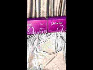 JULIA FILIO Comfort Lady Sandal back strap (JF26017) Col:(BLA/BEI) Size:(36-41)