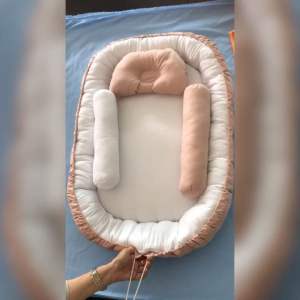 ที่นอนดึงขอบพร้อมหมอน3ชิ้นขนาดใหญ่ผ้านุ่มลายน่ารัก