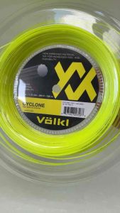 เอ็นไม้เทนนิส VOLKL รูปแบบ Cyclone 18G หนา 1.20 mm ยาว 12 เมตร ของแท้ตัดจากม้วน ส่งเร็ว