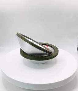 หินถ้วยสีเขียว 4 นิ้ว สำหรับลับคมคาร์ไบด์