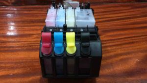 แท้งค์T310/T510w/T710w มือ2สภาพสวย สำหรับเครื่องปริ้น brotherครบชุดพร้อมชุดทางเดินหมึกตามรูป