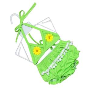 ชุดว่ายน้ำเด็ก (รหัสR01) Bikini ทูพีช อายุประมาณ 6-24เดือน หรือประมาณ 5-12กิโล สีสวยน่ารัก ราคาถูก เด็กหญิง