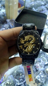 TERLARIS SKMEI 9193 DRAGON SERIES RANTAI STAINLESS STEEL