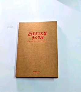 Sổ Sketch Book Sổ Vẽ Khâu Gáy A5 A4 bìa nâu bìa đen Takeyo cao cấp