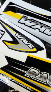 P Sticker สติ๊กเกอร์แต่งชุดสี Wave125R-S ลาย Racing Master