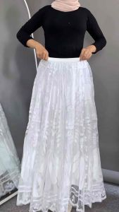 Leyya Blouse Bordir Bunga - Atasan Wanita Aksen Bunga - Kemeja Casual Kerja Pololinen