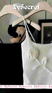 NySecret Tank Top bra wanita Atasan wanita dengan bunga Crop top premium korean style