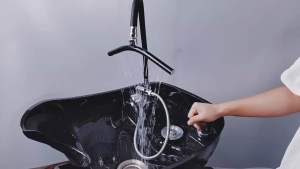 Water Circulation Head Spa Shower Frame Shampoo Bed Accessories for Salon Barber Basin | 洗头床水循环水疗支架 美容院理发店洗头盆配件