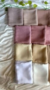 Bella Square Hijab segi empat polos bella square