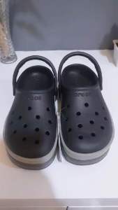 Crocs Classic Stacked Clog Black M4/W6 | Original US Import | Platform Clogs