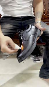 Giày Dr nam da bò thật cao cấp..phom dáng đẹp..đế cao su dẻo..mã D01..size từ 39-44..bảo hành 24 tháng