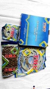 GEAR GER SET GEAR DEPAN BELAKANG RANTAI RANTE SET SUPRA X OLD LAMA SUPRA FIT LAMA