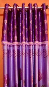 Gorden Jendela/Pintu Blackout Motif Bunga Tulip Prins: Pengenalan