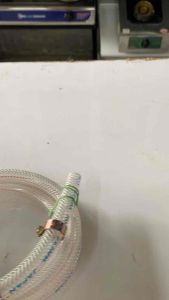 สายยางอย่างดี!!!สำหรับใช้กับเตา ความยาว 1.5-3 เมตร แถมข้อรัด