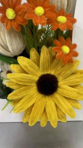 Quà tặng- hoa kẽm nhung cao 40cm ngang 20cm