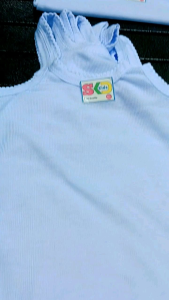 Singlet Kaos Kutang Dalaman Anak Putih Polos 6pcs - Fashion Anak Pakaian Dalem