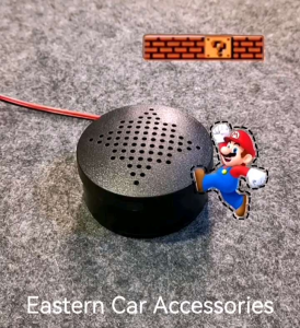 Super Mario Car Reverse Sound Parking Speaker 12-24V Audio JDM Music Warning Alarm