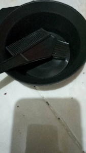 Mangkuk Cat Rambut + Sisir Semir