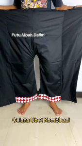 Celana Ubet Kombinasi Kotak-Kotak Merah: Tradisi & Modernitas