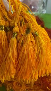 Sỉ tua rua đỏ cổ trang làm trang trí handmade