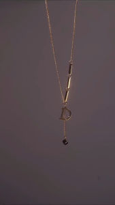 K58 (Beli 2 dapat bonus) COD Kalung Huruf initial 26 wanita titanium