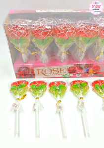 30pcs ROSE LOLLIPOP CANDY BOX/loot bag fillers/paninda/giveaways/party favors.