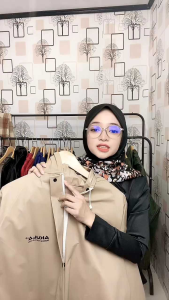 Akula Jas Hujan Pria Wanita Dewasa Terbaik Tebal Kuat Lentur Anti Rembes Tosca