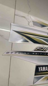 Bộ tem Sirius 2019 màu trắng siêu đẹp dành cho Thợ dọn xe hàng nhập Thái Lan chất lượng cao dành trang trí riêng cho dòng xe này tem in lụa màu sắc rất đẹp và bền giá bán cực tốt bán lẻ như bán sỉ