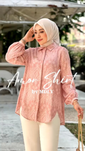 Kemeja Atasan Wanita Terbaru New Amort Shirt by Mdly Special Nude