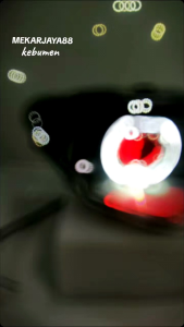LAMPU DEPAN MIO NEW SMILE SEMI MINI BILED KW 2.5INC FULL HITAM