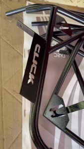 Honda Click 160 Half and Full Crash Guard with CNC Cut and Logo Heavy Duty High Quality Motorcycle Body and Frame Guard