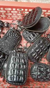 Móc chìa khóa cá da cá sấu thật 100% sang trọng bền đẹp