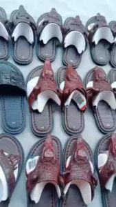 Dép kẹp nam đầu cá sấu full ngầu