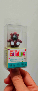 TeddyAce Birthday Candle Brown Bear Cute Celebration Ins Korean Lilin Beruang Coklat 蛋糕装饰可爱棕色小熊生日蜡烛儿童520情人节告白蜡烛