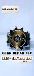Gear Depan KLX 520 - 12T Hardchrome VZM