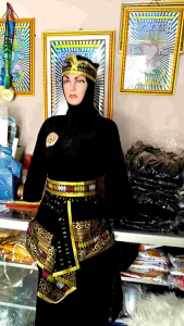 Dodot sembong silat untuk tunggal baku ganda festifal