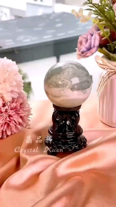 【现货】51mm 东陵玉球摆件|招财聚运 ✦ 提升好运 ✦ 平衡能量 ✦ 空间摆设|51mm Green Aventurine Sphere Display Piece