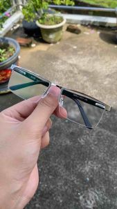 Kính Lão Nam Sẵn Độ Phong Cách Nửa Viền- Kính Viễn Thị Nửa Khung Kim Loại Cao Cấp Đọc Sách Xem Điện Thoại