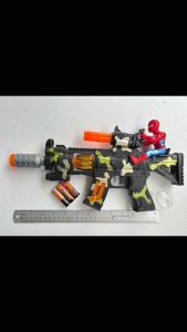 Spiderman Electric Toys Gun with Flash sound light and smoke