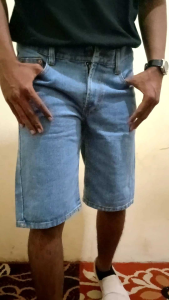 Celana Pendek Jeans reguler Pria dewasa